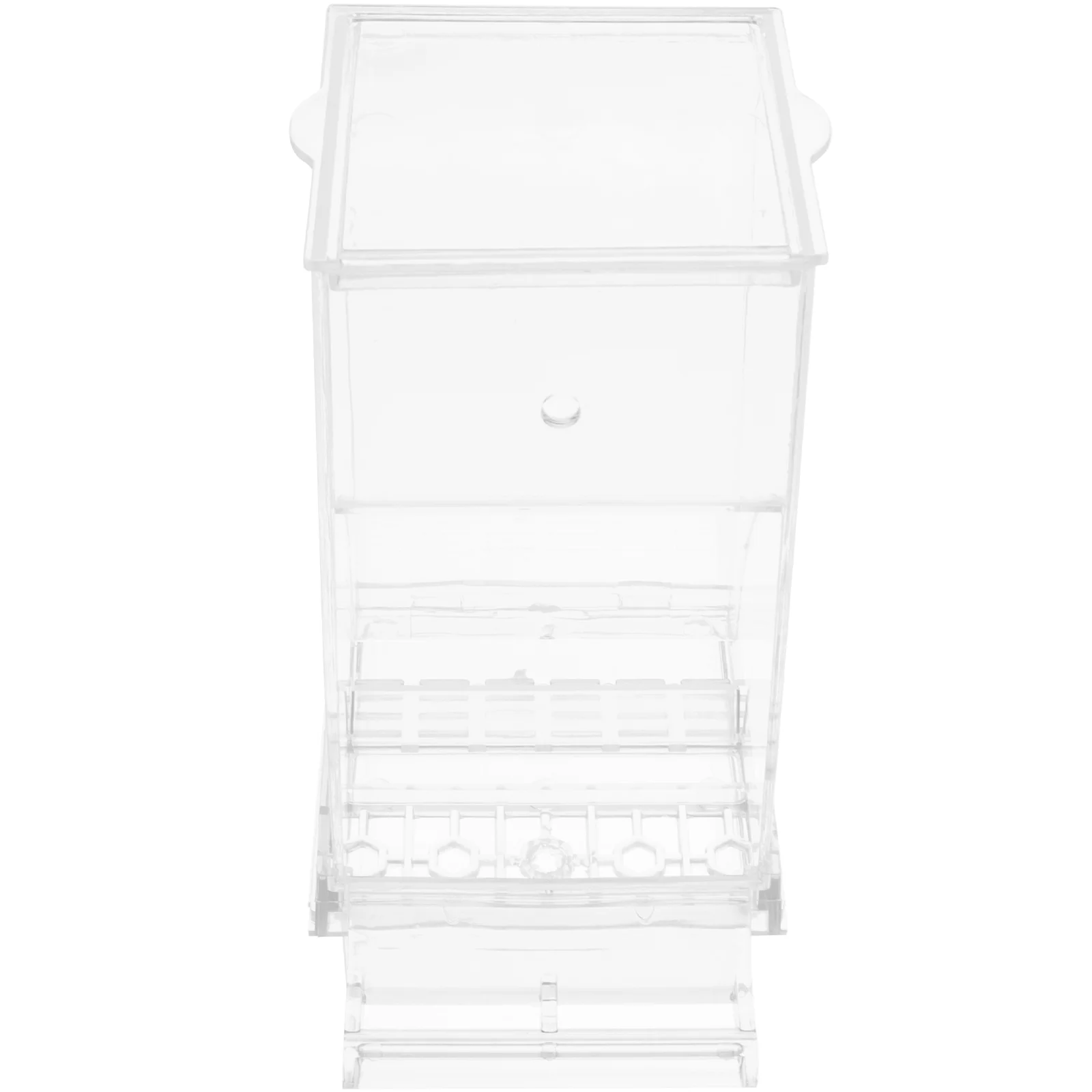 

Automatic Bird Feeder Acrylic Cage Food Foraging Suitable Professional Pet Store Home Use Parakeet Wild Outdoors Hanging Pigeon