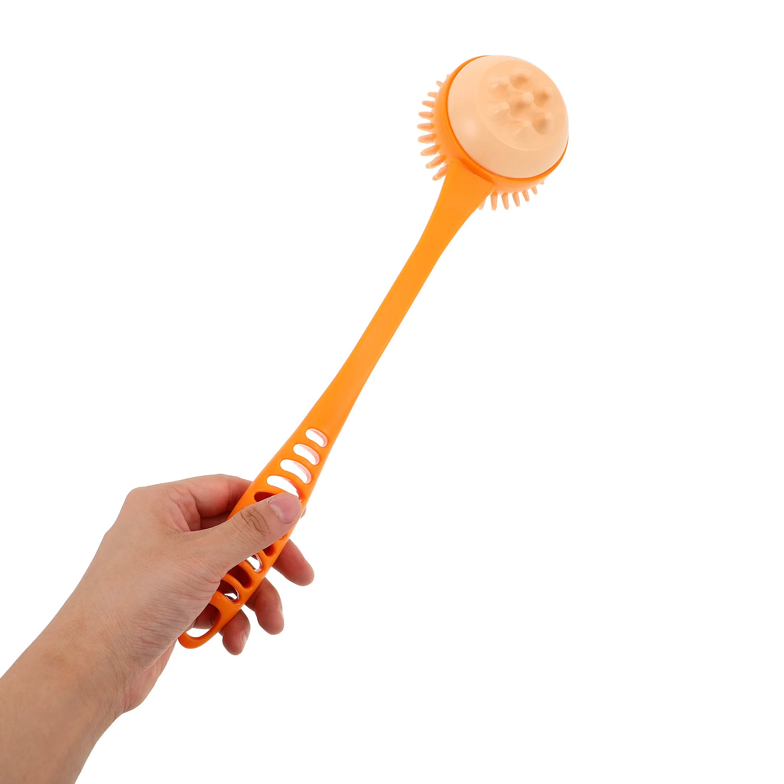 

Manual Silicone Handle Massage Hammer Back Shoulder Massager Tool Handheld Portable Muscle Relaxing Percussion Self-Massage