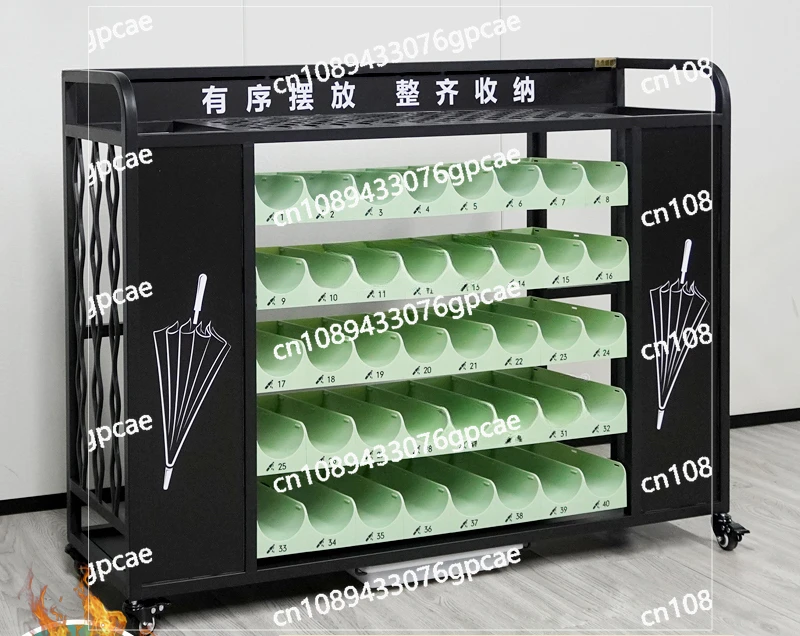 School Classroom Library Company Enterprise Shop Large Practical Multifunctional Umbrella Storage Rack