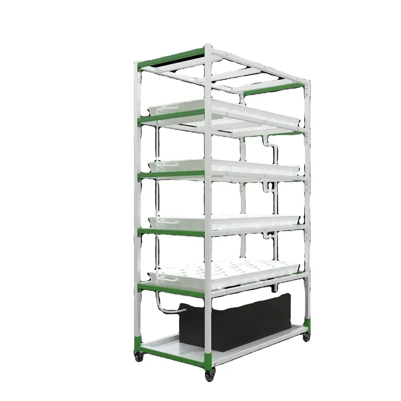 Indoor Micro Vegetable Planting System Vertical Cultivation Rack for Home Garden Hydroponic Herb Grower Shelf Space Saving