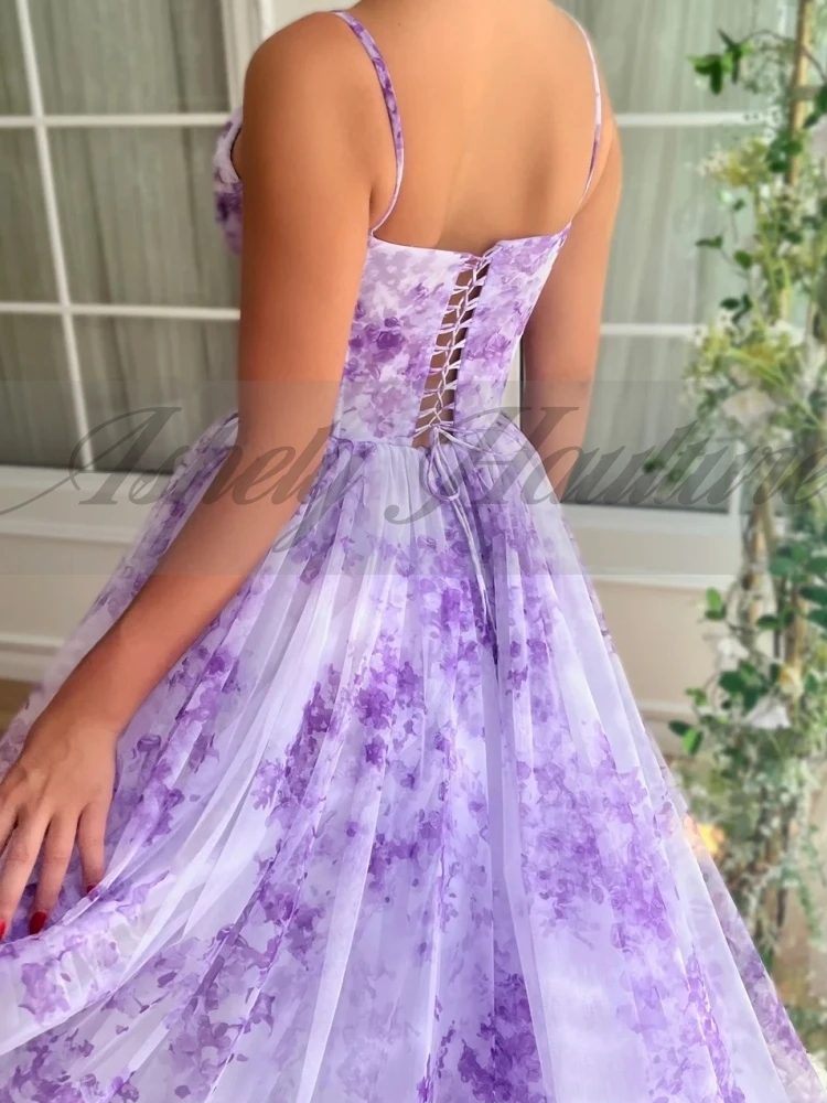 Vestido de fiesta de gama alta para mujer, ropa para ocasiones especiales, tirantes finos, fruncido, línea A, Sexy, abertura frontal, fiesta de noche, Formal, personalizado