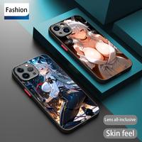 Wuthering Waves Zani NEW Phone Case For iPhone16 15 14 13 12 11 XS XR Plus Mini Pro Max Drop-proof Frosted Translucent