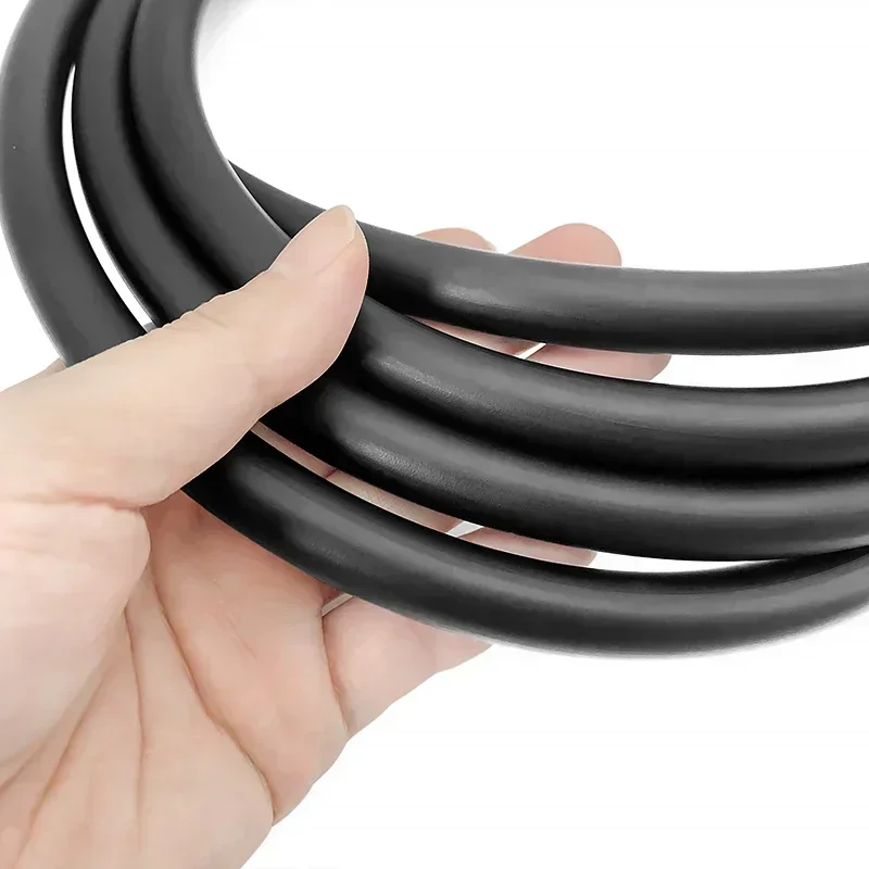 ID2/4/6/8/10/16/19mm NBR Black Rubber Fuel Tube Oil Resistant Tubing Petrol Diesel Delivery Fittings Fuel Tank Pipe