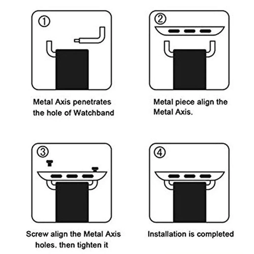 Adapter Stecker Für Apple Uhr Ultra Serie 10 9 8 7 6 SE Band 42/46mm Für iWatch 40/41/44/45mm 49mm Zubehör Werkzeug Großhandel – Detail 3
