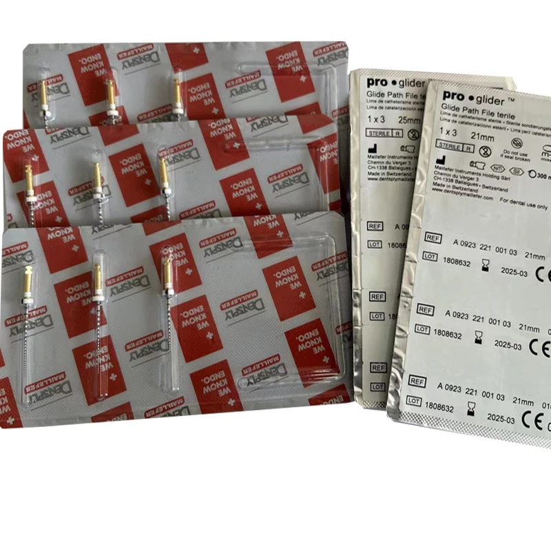 

15 pcs/ 5 piece Dental Glide Files Dental Rotary Proglider Files Endodontic Use For Root Canal Cleaning