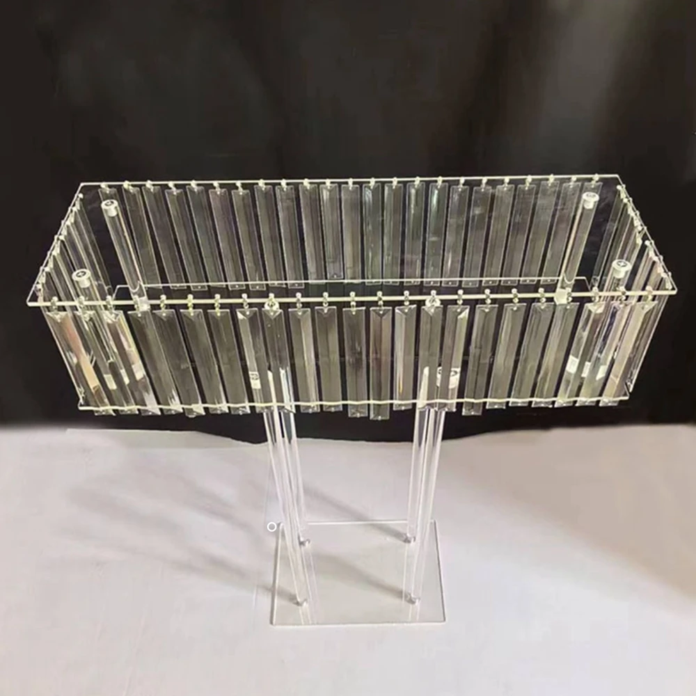 

10pcs)100cm/150cm)Acrylic Flower Stands Wedding Decoration Columns Walkway Acrylic Wedding Stand