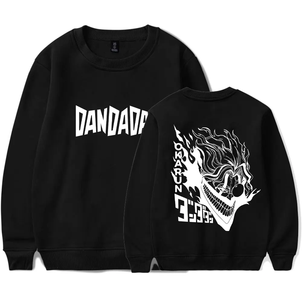 2025 Dandadan Merch Anime Okarun  Sweater Crewneck Capless Sweatshirt Men/women Harajuku Pullover Clothing