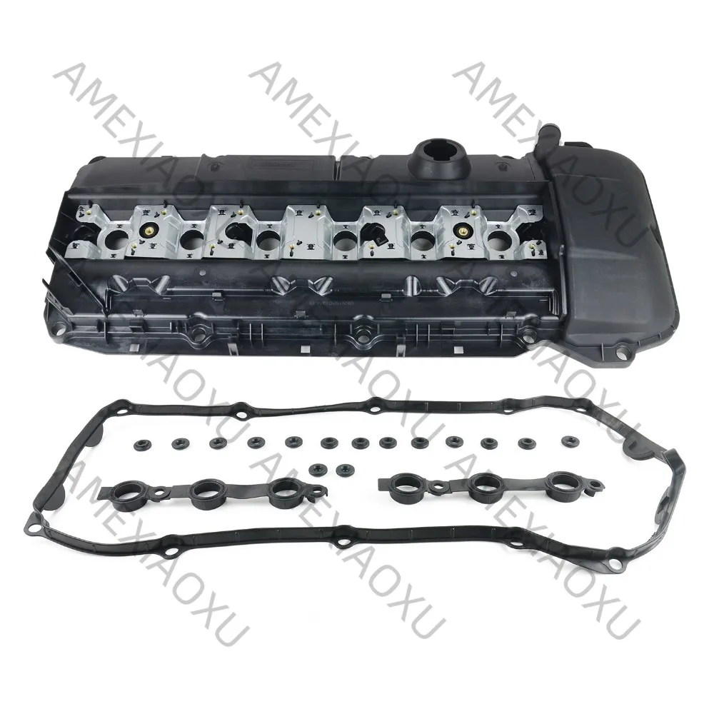 AP03 New 11121432928, 11121748630, 11 12 1 432 928, 11 12 1 748 630 For BMW ENGINE M54/M52 Cylinder Head Valve Cover + Gasket