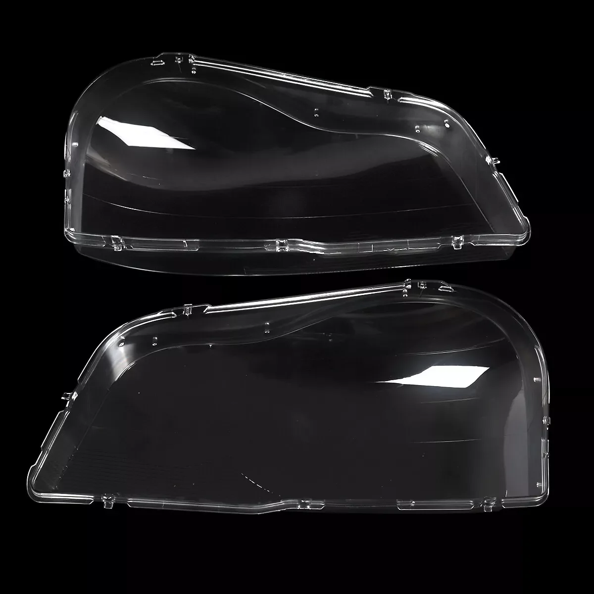 Car Lampshade For Volvo XC90 2006-2014 Automotive Headlight Lens Replacement Cover Lamps Shade Pair Driving Lights Shell