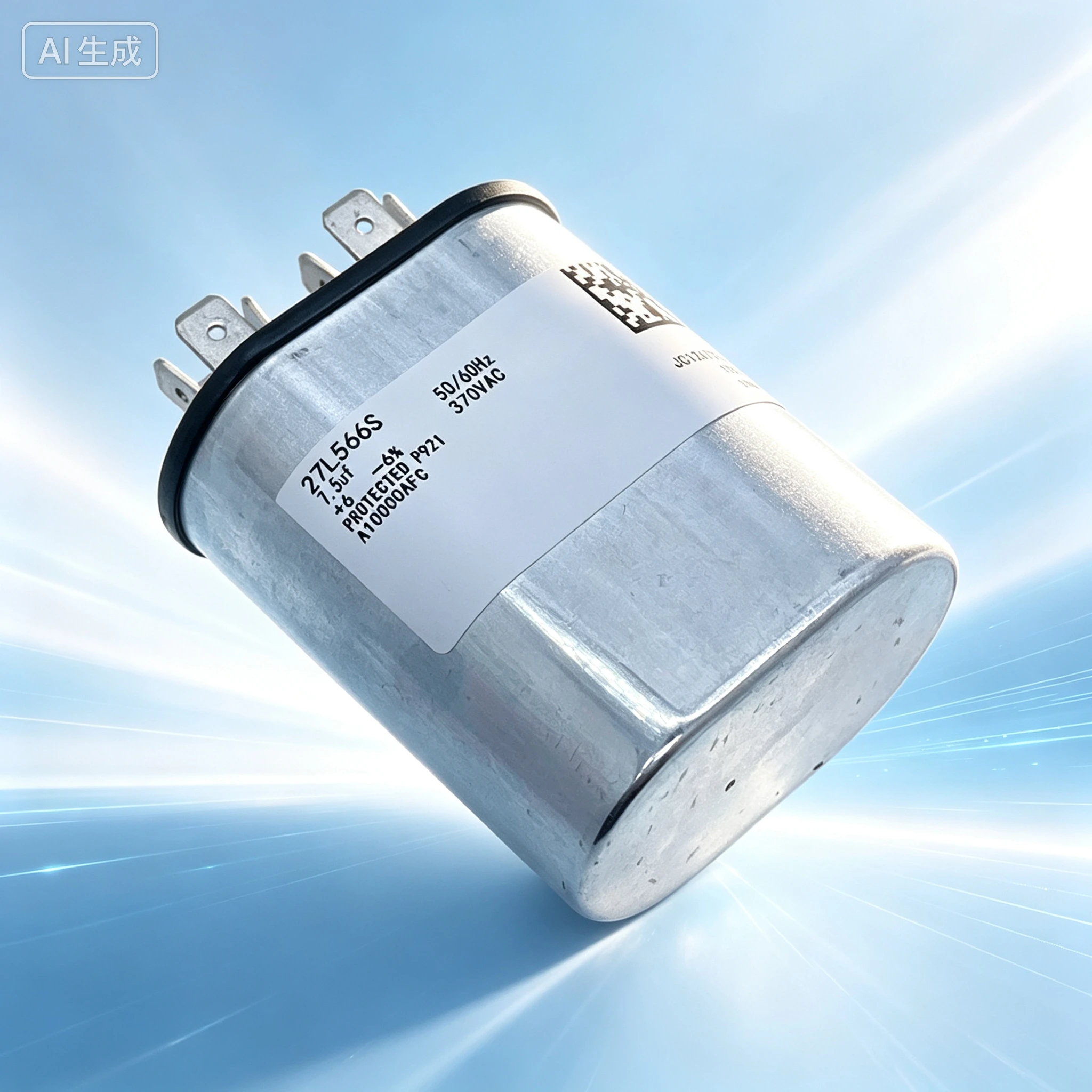 Motor for genteq 27L566S 7.5UF 370V AC Oil Filled Start Capacitor