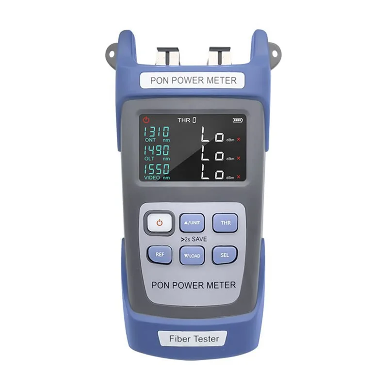 TM581 PON Power Meter SC/APC Optical Fiber Tester ONT/OLT 1310Nm/1490Nm/1550Nm for the Application & Operating