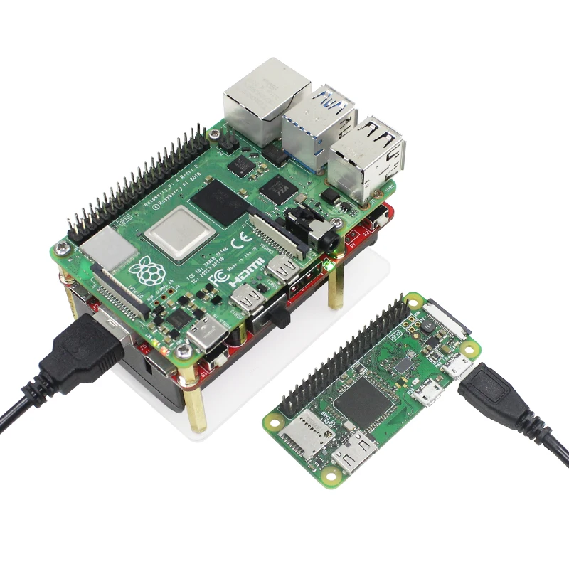 Raspberry Pi 4B 3B  UPS Uninterruptible Power Supply Module 5V 3A Lithium Battery Powered Portable Power Bank Expansion Board