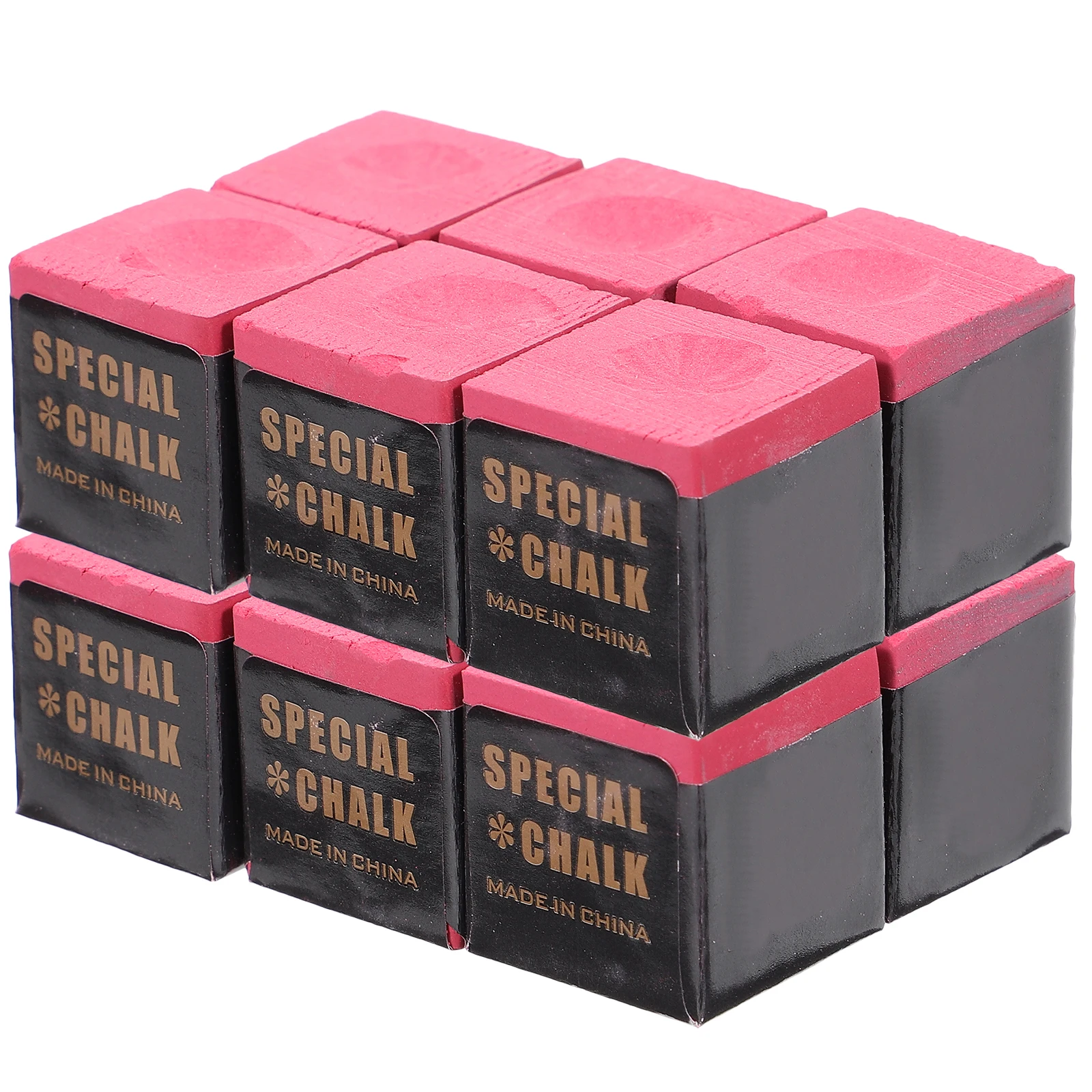 

24 Pcs Pool Cue Chalk Cubes Powdered Billiard Table Sports Accessories Prevent Skidding Improve Hit Rate Practical Excellent