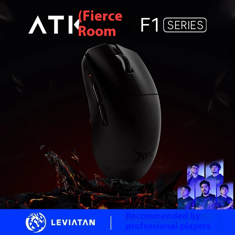 ATK Blazing Sky F1 Extreme Mouse Dual Mode Wireless Mouse Paw3950 8000Hz Gaming Mice Custom Lightweight PC Gamer Accessory Gifts