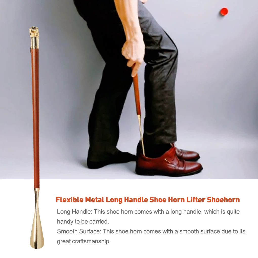 

Wood Horns Handily Gripped Workmanship Exquisite Craftsmanship Convenience Smooth Surface Long Handle Lifter Lifting Tool