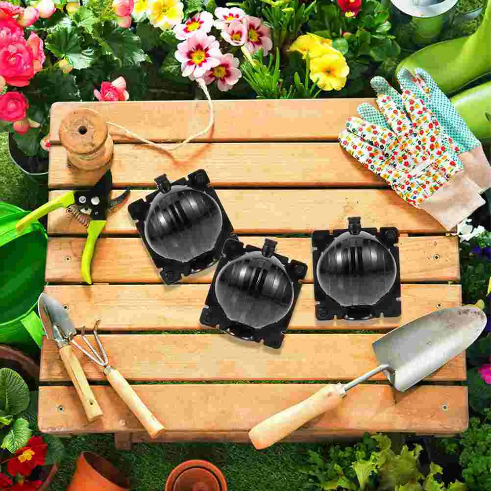 8 Pcs Propagation Tubes Plant Rooting Ball Propagator Plants Assisted Devices Kit Plastic Growing Boxes