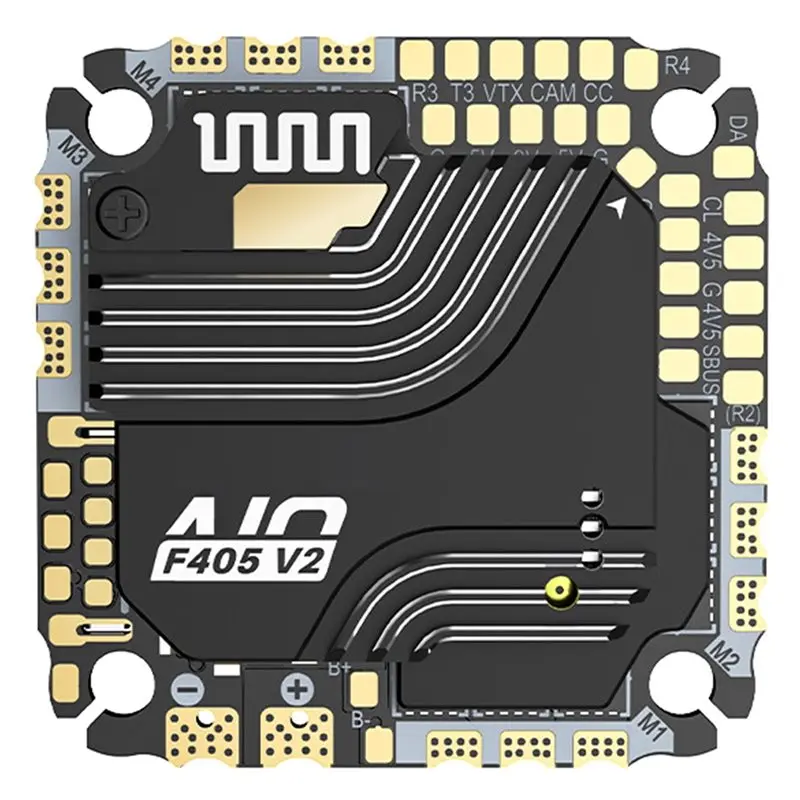 

【ПОДАРОК】Модуль для дрона F405 AIO V2, аксессуары, 35/40A, 8 бит, 25.5X25.5, 3-6S, универсальный контроллер для авиамоделей, опционально