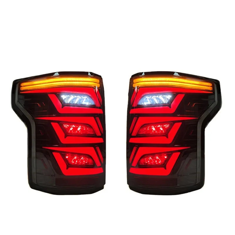 2PCS Waterproof Turn Signal LED Taillight Assembly For Ford Raptor F150 2015-2020 Brake Reverse Running Fog Rear Lamp Tail Light