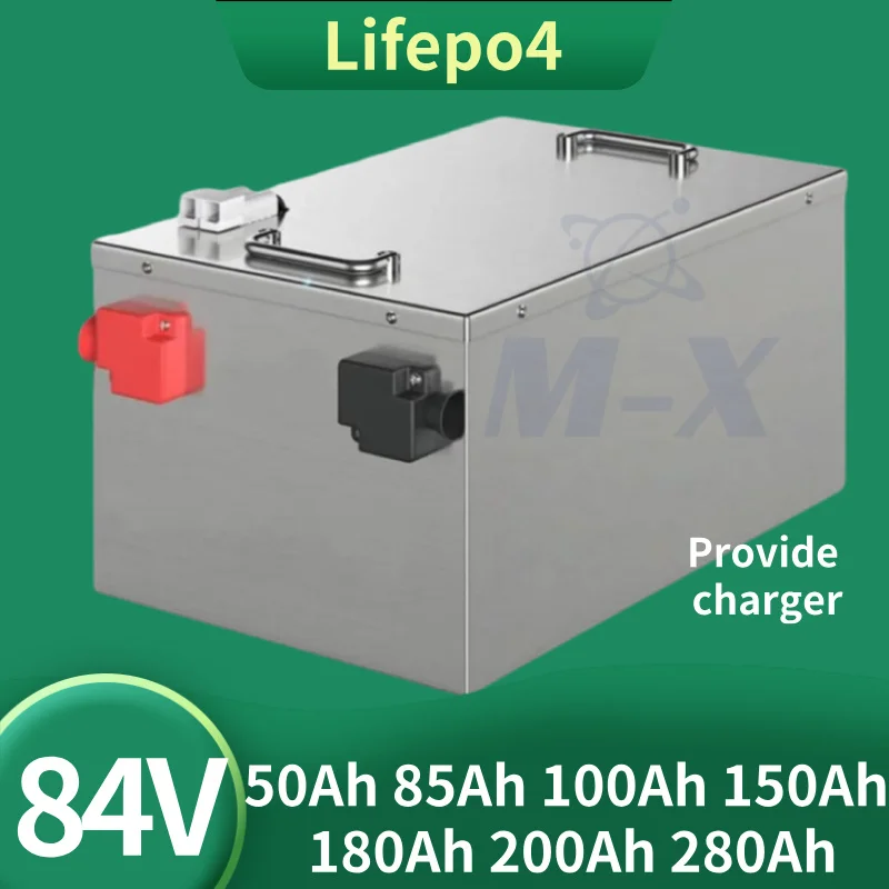 

BMS 27S 84V 100Ah 50Ah 85Ah 150Ah 180Ah 200Ah 280Ah литиевый аккумулятор Lifepo4 для экскурсионного автомобиля 3KW 5KW 8KW 10KW 12KW