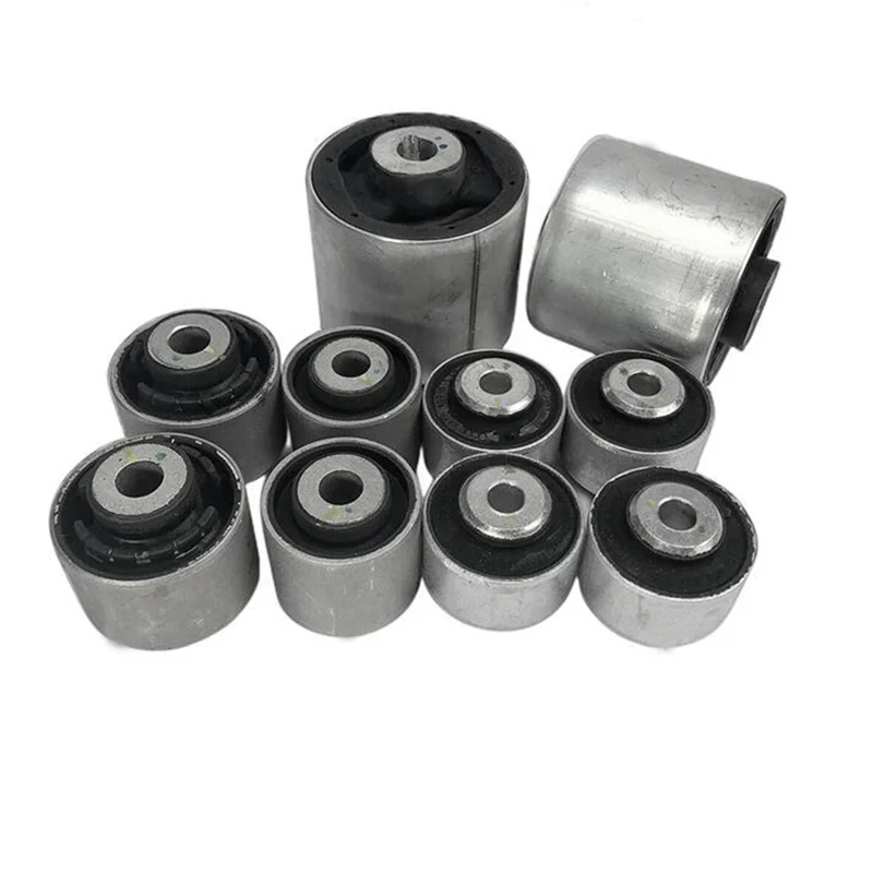 10Pcs for Audi Q5 Front Upper and Lower Control Arm Bushings Kit 4H0407515 8K0 4G0407515 8K0407183F 4E0407181B