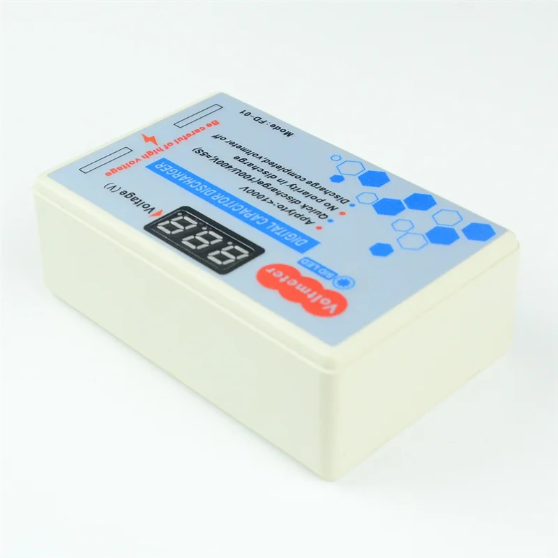 BAAJ-1000V Battery Capacitor Fast Discharger High Voltage Discharging Tool Digital Capacitor Discharger