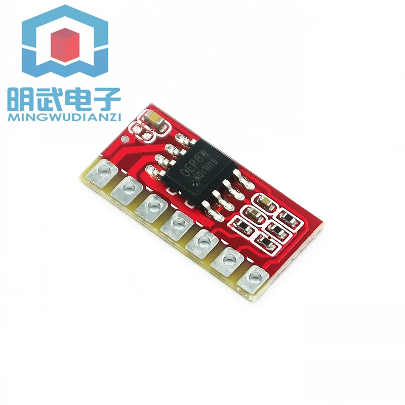 OEP8W Digital Amplifier Board, Single Channel Module, Dual Section Lithium Battery 7.2V/8.4V, HigH-power 10W Speaker Differentia