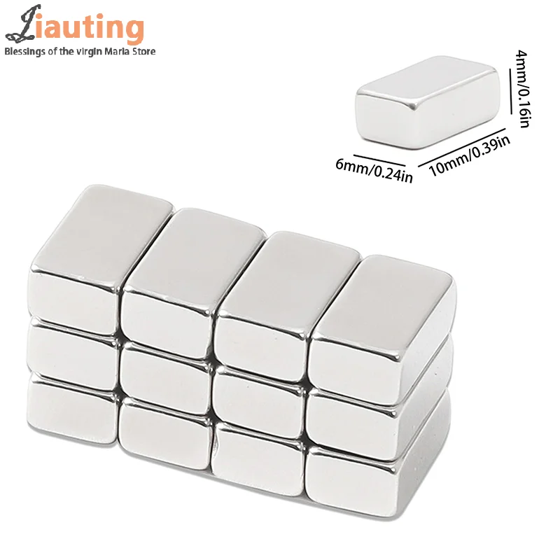 12Pcs/Set Rectangle Nail Art Magnet Multi-function Nails Sparkling Carving Cat Magnet For Gel Polish Disassemble DIY&Salon Tool