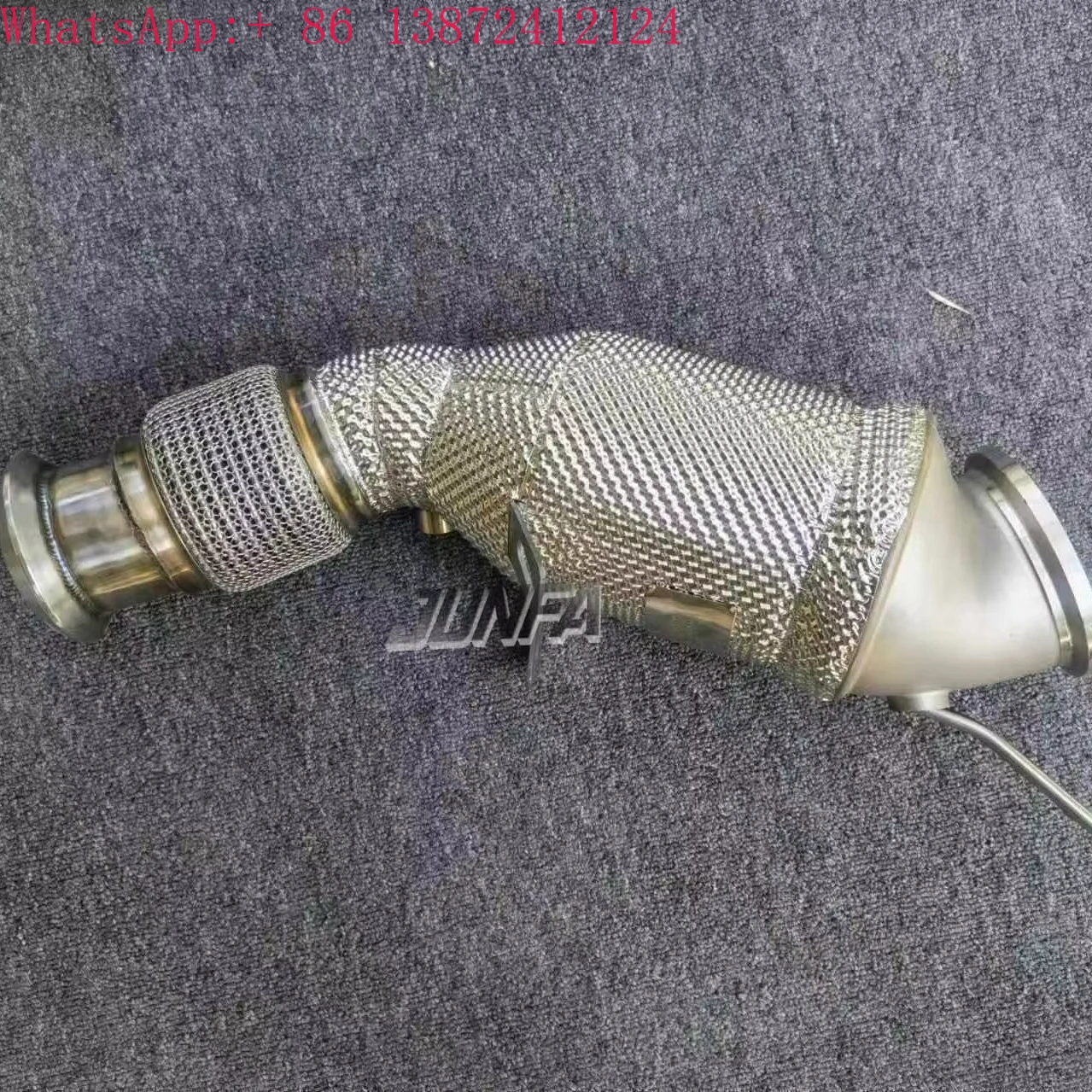 

Suitable for BMW Stainless Steel Downpipe with Catalyst for B48 Boost Exhaust Performance