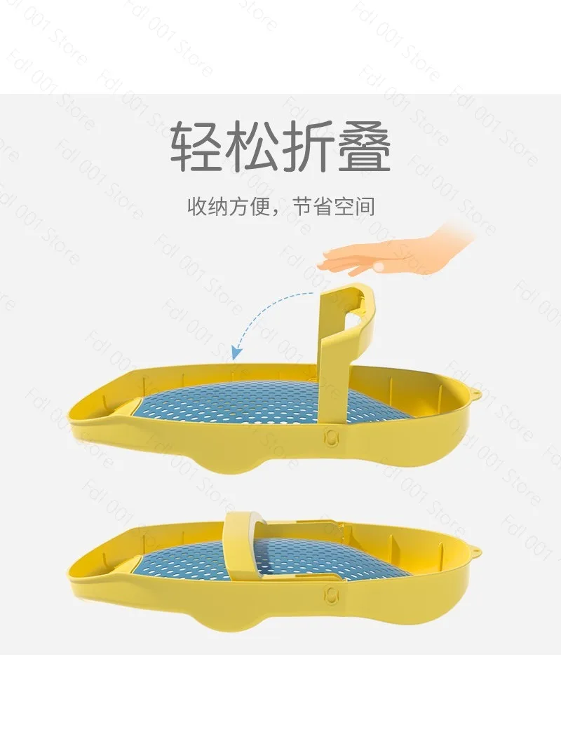Baby Bathing Lying Supporting Sitting Baby Net Frame Neonatal Non Slip Net Bag Suspended  Pad Bathing Bed New