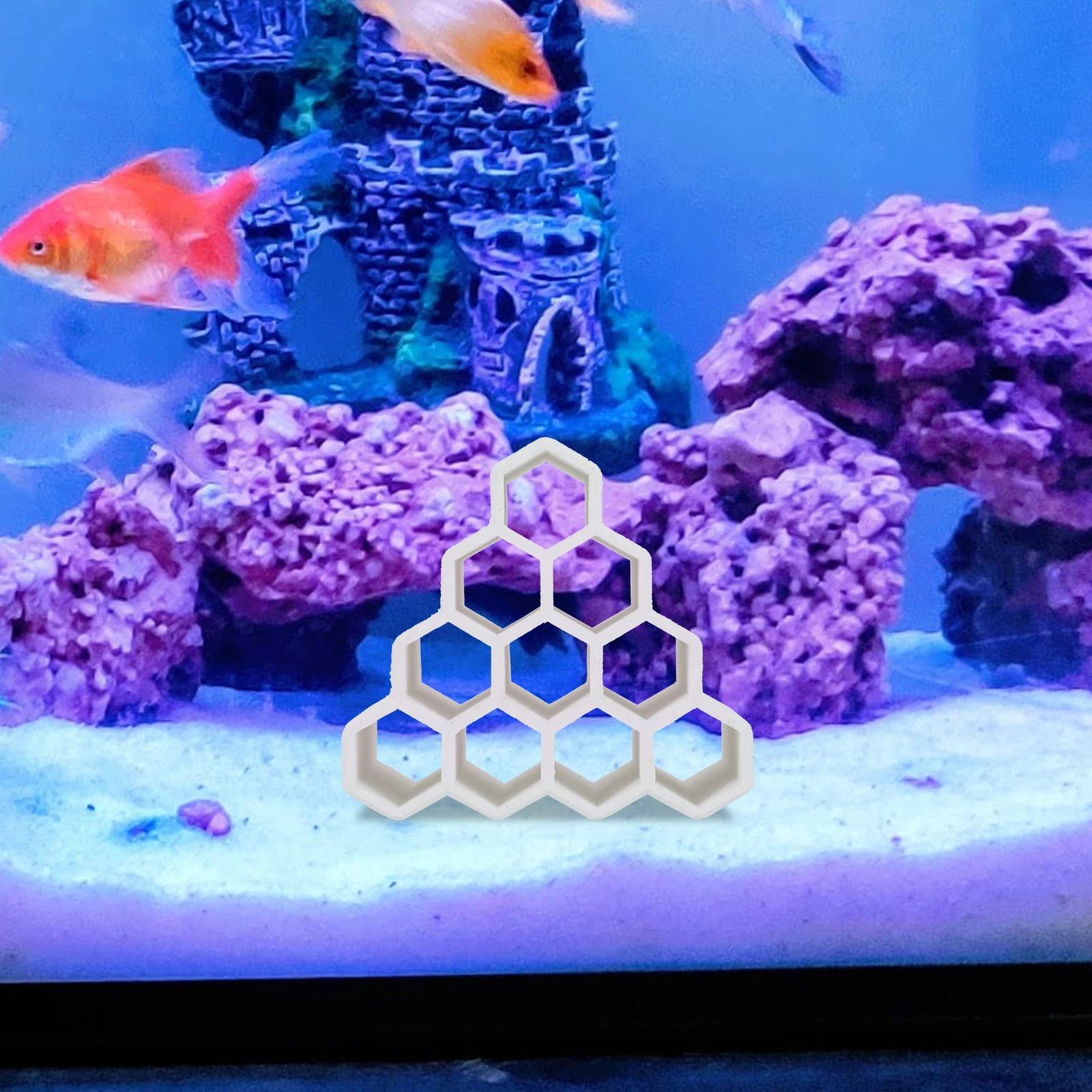 

Fish Breeding Tank Ceramic Hideout Cave Decoration Aquarium Small Size Shelter Decorations Premium Material Durably Used