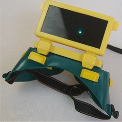 1 Set Welding Goggles Black Glass Filter Lens mm Blue/Green Used For Electric Protect Eye Filter Anti-ultraviolet