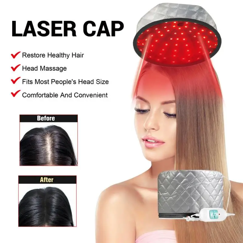 Gorro de belleza con calentamiento firme y uniforme, gorro de absorción rápida, conveniente y portátil, tratamiento para la pérdida de cabello, 1/2/4 piezas