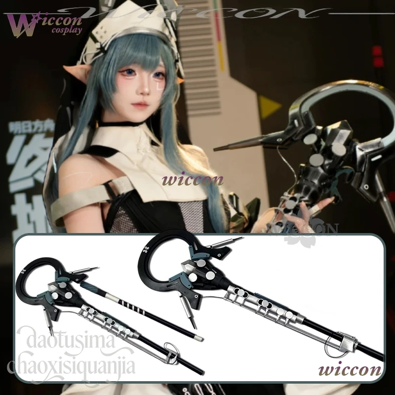 Anime Game Arknights: Endfield Cosplay Xaihi Varita Mágica de 180 cm, Accesorios 3D de Ácido Poliláctico, Accesorios Punk Geniales, Cosplay Halloween