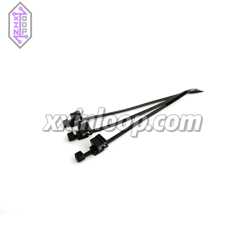 

156-00541 Комплект из 2-х кабельных стяжек-фиксаторов T50REC5A 203 мм PA66HS/PA66HIRHSUV 225N для кабельных пучков Ø5-50 мм | Кромка панели 1-3 мм