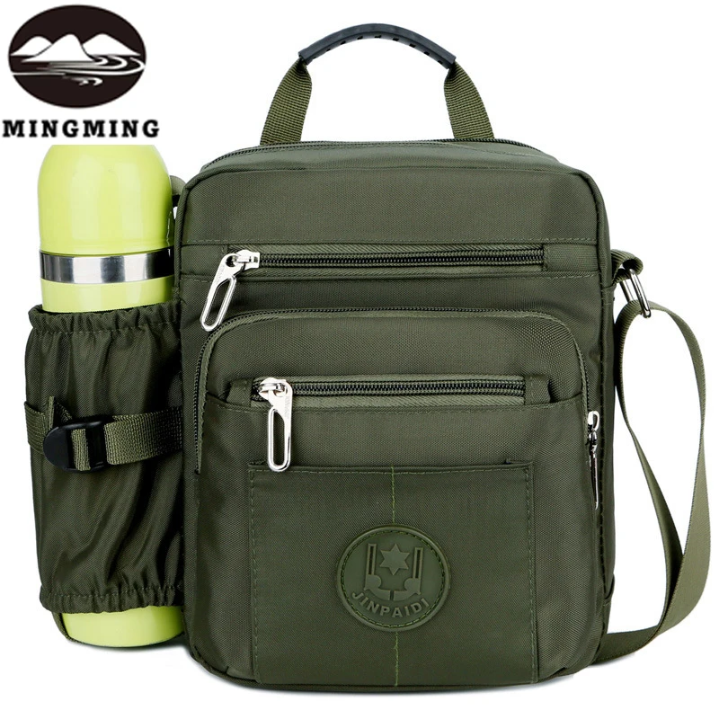 Crossbody Bag for Men Nylon Waterproof  Casual Messenger Bag Outdoor Travel School Sports Running Cycling Shoulder Bag Wholesale