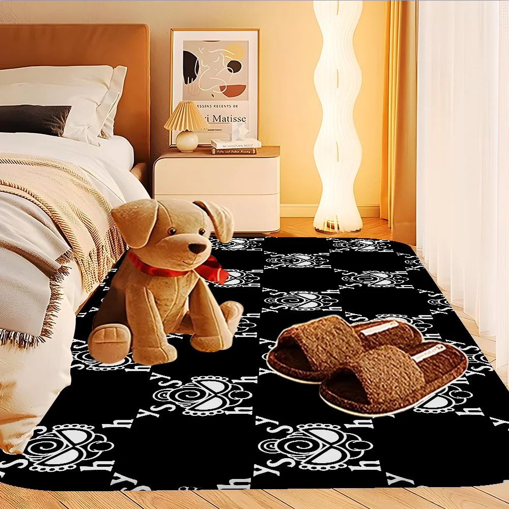 Japan Fashion Hysteric Mini Floor Mat INS Style Soft Bedroom Floor House Laundry Room Mat Anti-skid Bedside Area Rugs