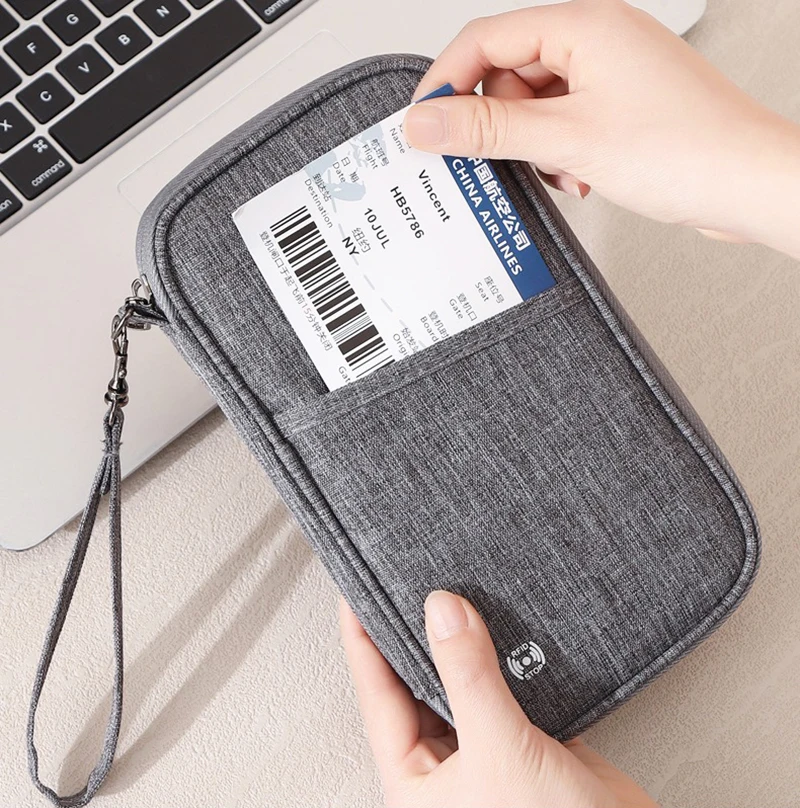 

Passport Packs Wallet Family Passport Holder Multi Functional Document Case Organizer Travel Accessories Document Bag Cardholder