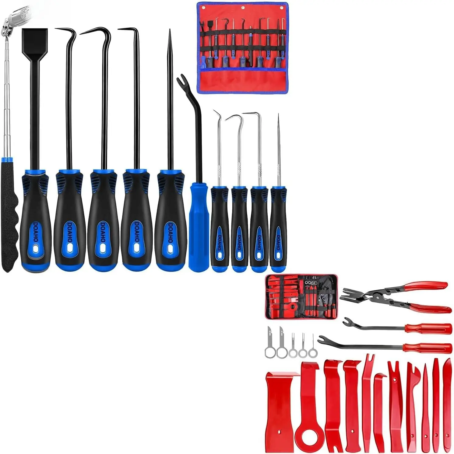 

Набор инструментов для автомобильного крючка и отмычки из 11 предметов, набор инструментов для снятия обшивки из 19 предметов, плоскогубцы для крепления автомобиля, набор инструментов для ремонта