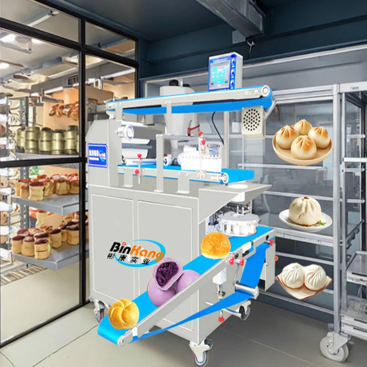 자동 찐빵 및 바오즈 제조기 가정 및 호텔용 소형 빵 제조기 모모 메이커