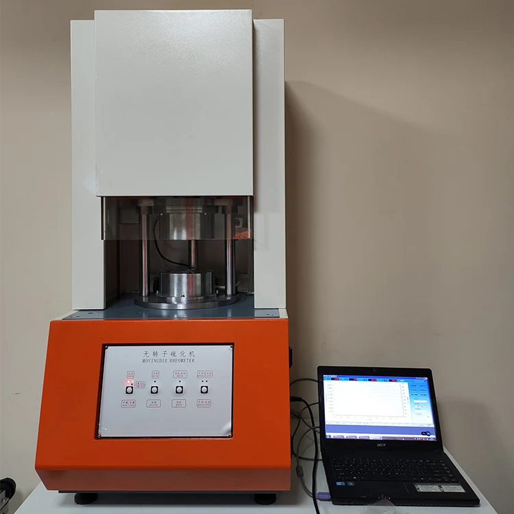 Rotorless Vulcanizer Professional Moving Die Rheometer (MDR) untuk Pengujian Karet Standar ISO 6502 & ASTM D5289-95