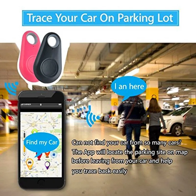 2025 Hot Smart Wireless Key Anti Lost Finder Tracker Car Alarm Locator Wireless Positioning Wallet Pet Key Auto Accessories