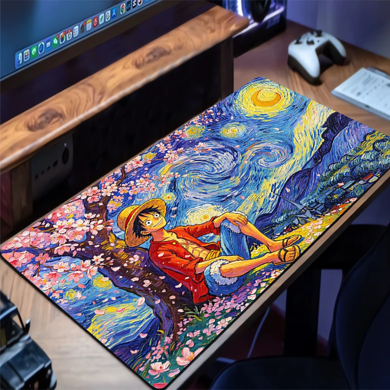 Mouse Pad One Piece Luffy Gami - مراجعة Esports Gaming Keyboard وسعره