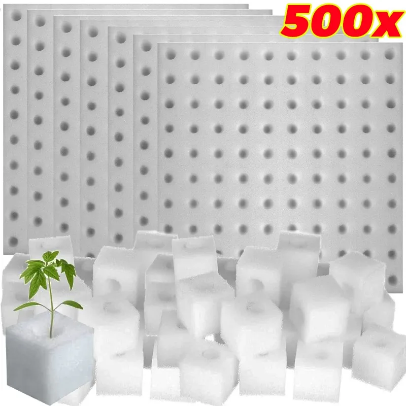 

Sponge Block Square Starter Plugs Grow Cubes Seed Starters Planting Cubes Hydroponics Cuttings Plant Propagation Grow Gadgets