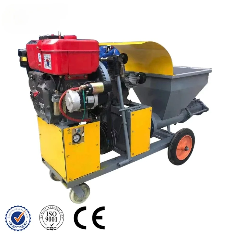 

Automatic Mixing Integrated Mortar Spraying Machine Electric Mortar Spray Machines