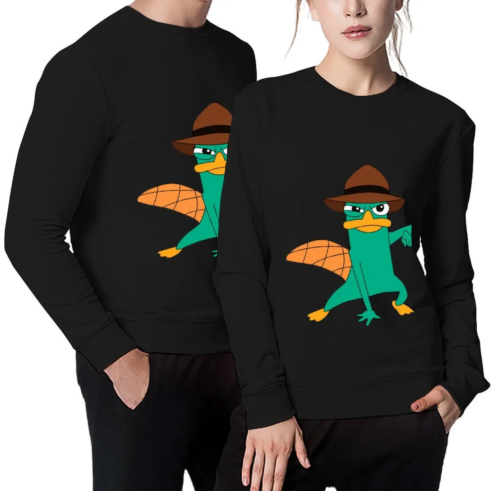 

Day Gift Perry The Platypus Cute Gift Pullover japanese style men's sweat-shirt graphic t shirts men sports sweatshirt man