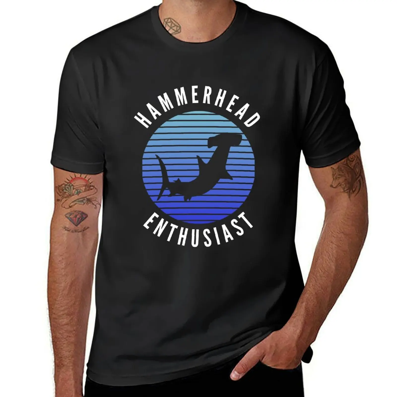 HammerHead EnthusiastCool Shark Aquarium Hammerhead Birthday Gift T-Shirt customizeds tees T-shirt men