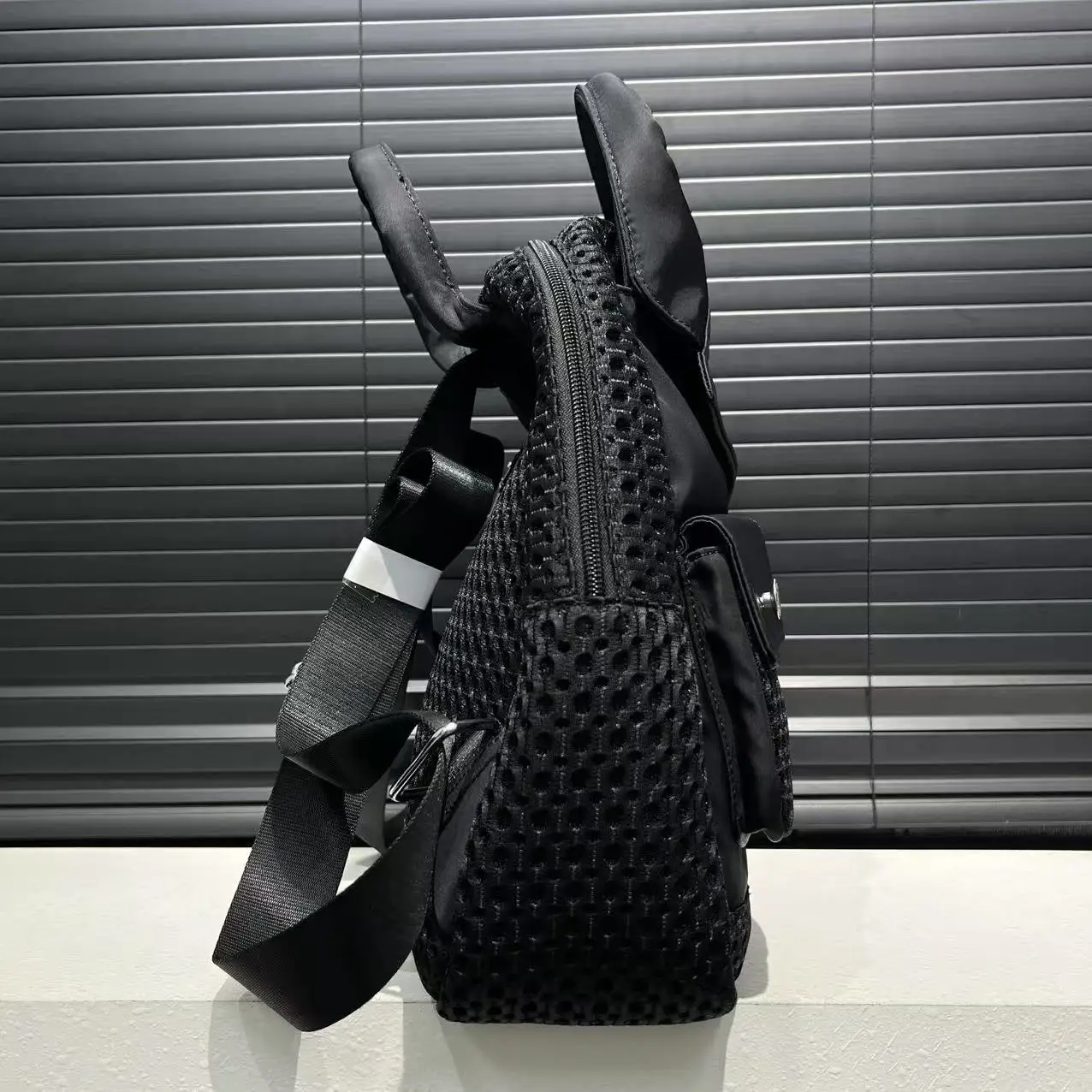Personality Trendy Jacket Design Clothes Shape Women's Mesh Purses and Handbag Crossbody Shoulder Bags Lady's Backpacks