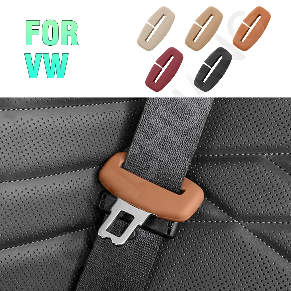 

Car Seat Belt Cover For VW GTI Golf Jetta Skoda MK2 MK3 MK4 MK5 A6 A7 Silicone Seat Belt Protective Cover Interior Accessories