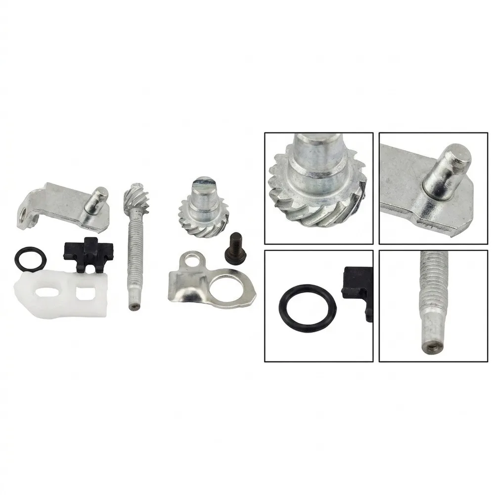 For MS200T 020T Tension Slider Cover Replacement Kit 11296401900 11236642200 Metal Construction 10x5x5cm 6 Piece Set