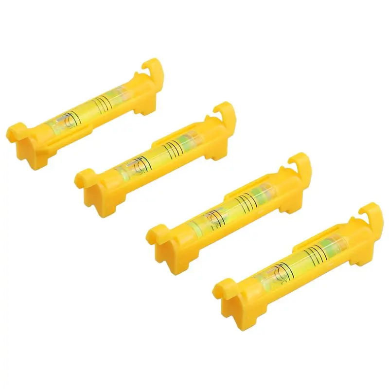 4Pcs String Level Hanging Line Bubble Levels For Leveling Surveying, Building Trades, Bricklaying, Etc.-A55K